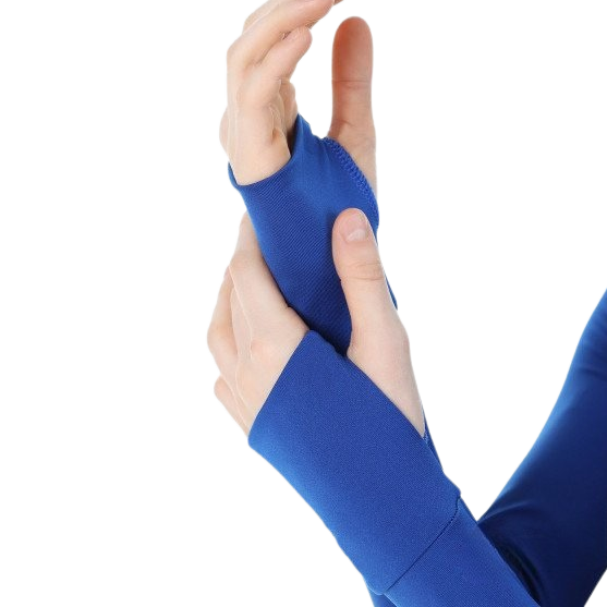 SOLO Кроп-топ лонгслив полиэфир синий