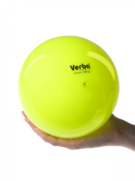 Мяч Verba Sport однотонный 15 см