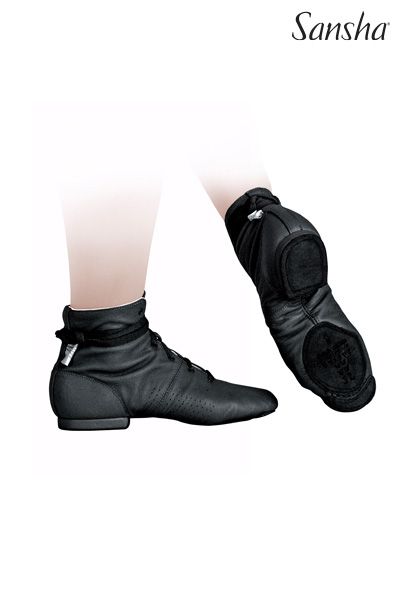 SANSHA Высокие джазовки на раздельной подошве SOHO JB1Lco