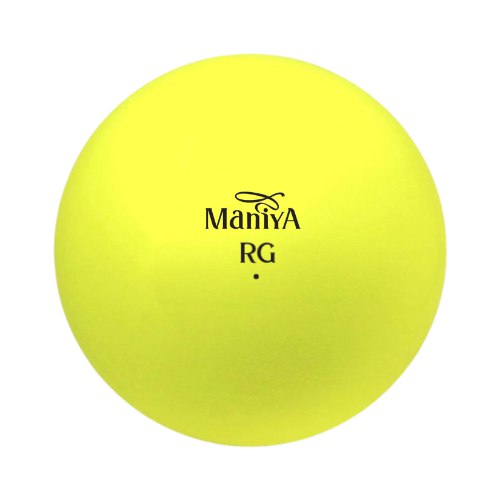 Мяч RG Maniya однотонный TOP-YT-001 18 см (Желтый)