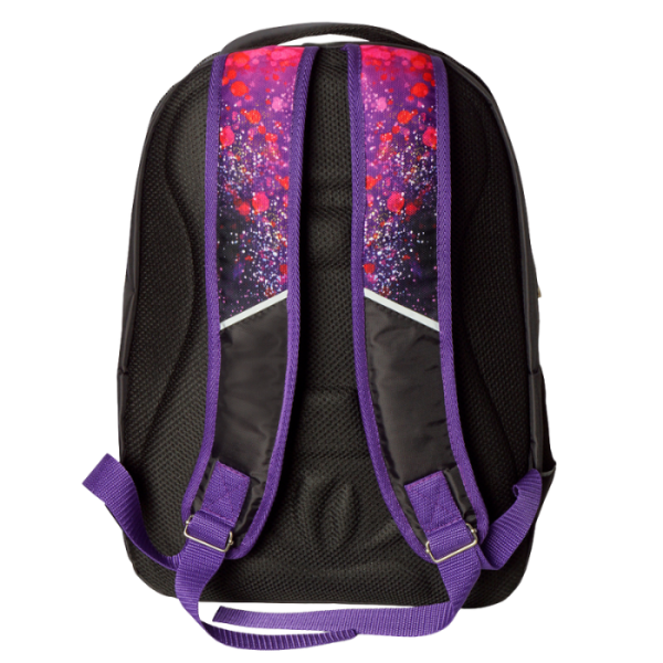 Рюкзак для гимнастики 216.1 М (066 черный / фиолетовый   п /э)
