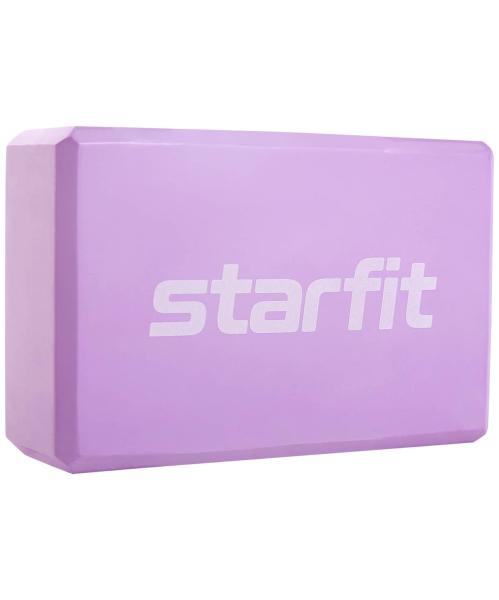 Блоки для йоги STARFIT YB-200 EVA (Фиолетовый пастель)