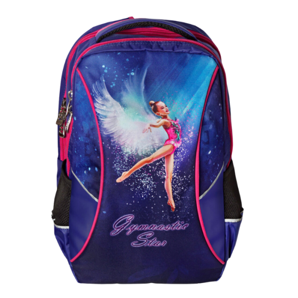 Рюкзак для гимнастики 216.1 L (065, Василек/синий, п/э)