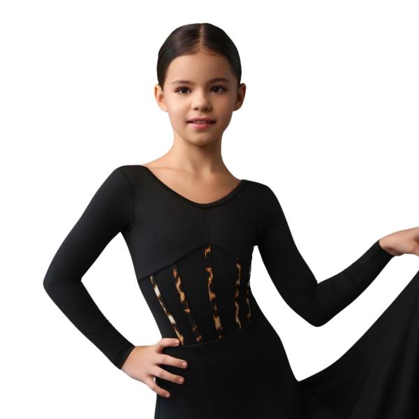 GRAND PRIX Купальник боди длинный рукав BONITA DAISY, BTL83xx 
