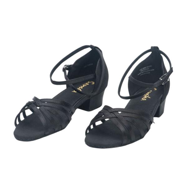 Туфли бальные женские BR13056S MARINA  (10M, BLK)