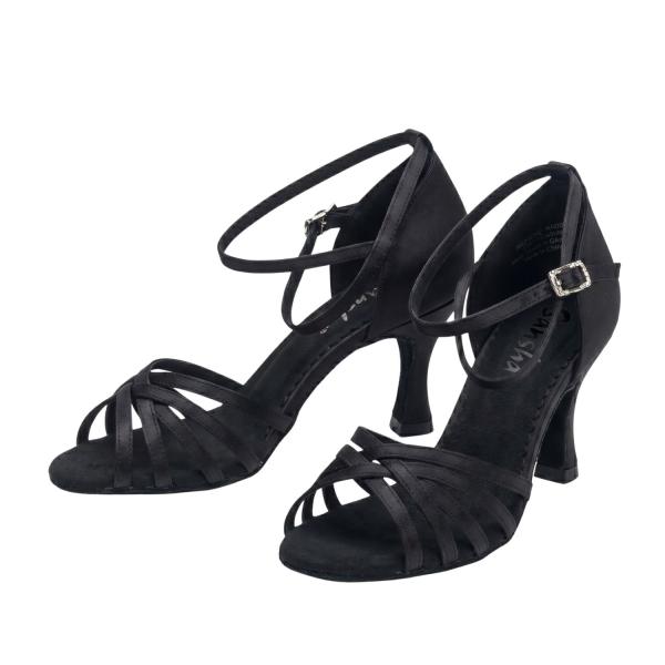 Туфли бальные женские сатин Alaia BR31016S (12, BLK)