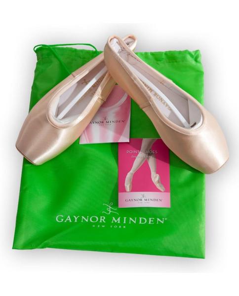 GAYNOR MINDEN Пуанты с кожаным пятачком 511-521, 512-522