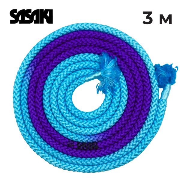 Скакалка 3 м многоцвет SASAKI M-280TS (FIG, LIBUxPP, Нейлон)