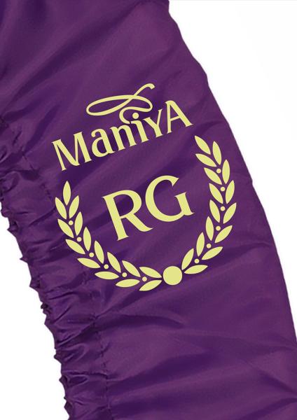 Чехол для гимнастического обруча 309 XL RG Maniya Вариант (п/э, Баклажан)