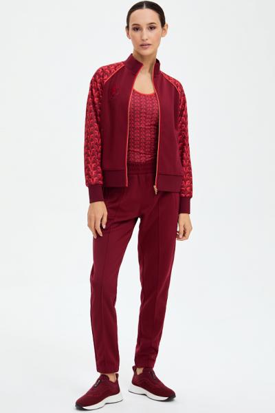 Костюм спортивный женский (бордовый/бордовый) W05310V-RR232 