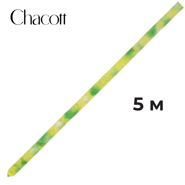 Лента 5 м Tie Dye CHACOTT 301500 0097-28 FIG (332. Lime Green)