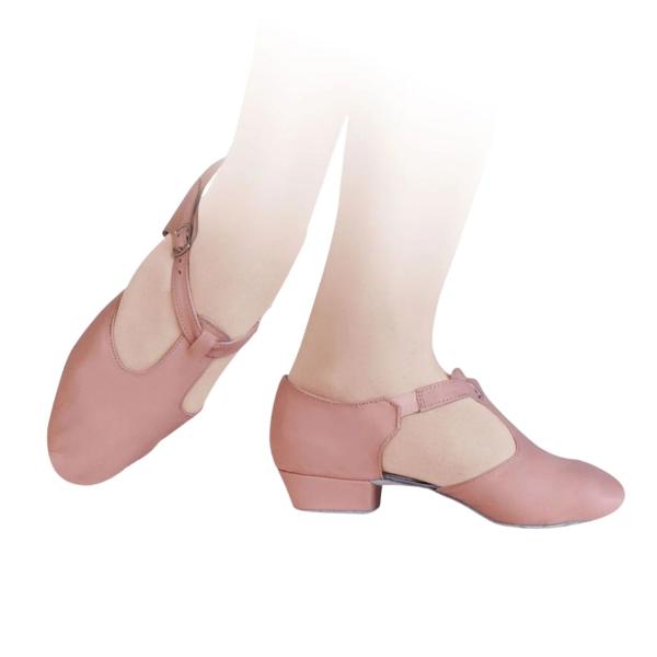 Туфли педагогические DIVA Sansha (Кожа, 9 M, Pink)