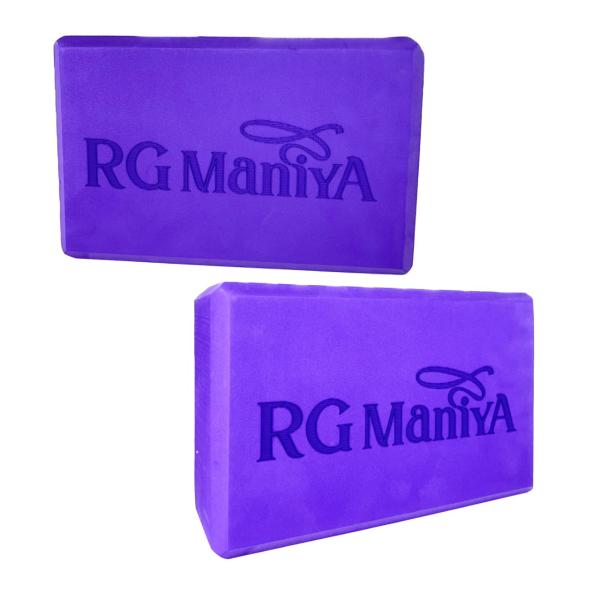 Блоки для йоги RG Maniya (Фиолетовый)
