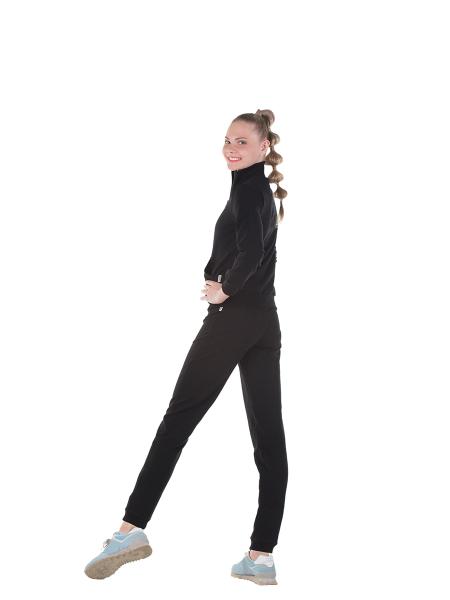 SOLO Толстовка на молнии с воротником-стойкой