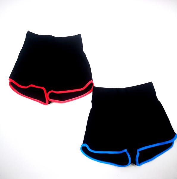 RG MANIYA Шорты расклешенные с поясом и окантовкой Premier Pro Athens