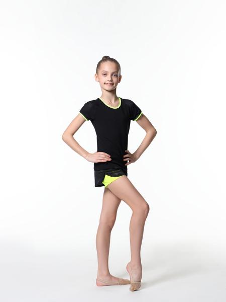 SOLO Футболка с кантами и вставками из сетки