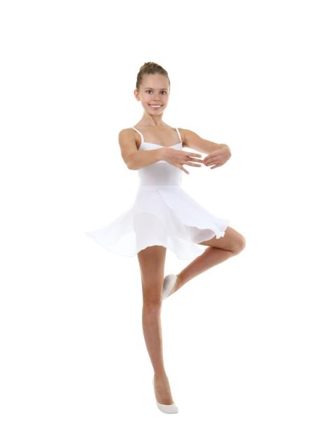 SOLO Юбка белая короткая с запа́хом