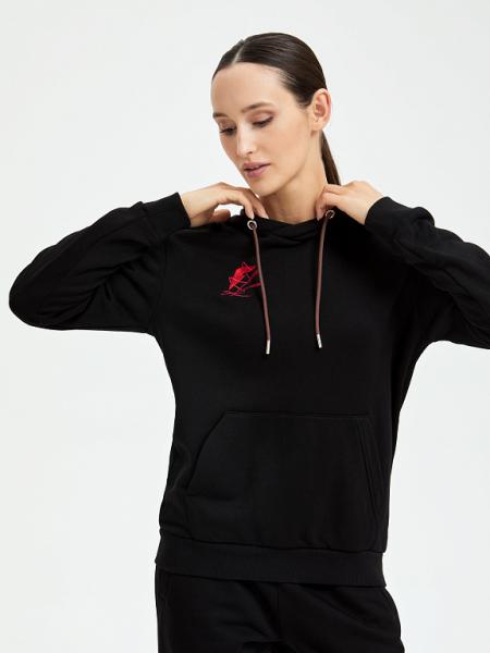 FORWARD BY VINER Толстовка женская черная W10210V-BB232