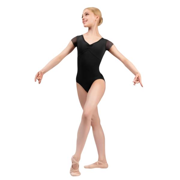 Купальник женский короткий рукав LEIA LE SECRET SRL66xx (Black, XS)