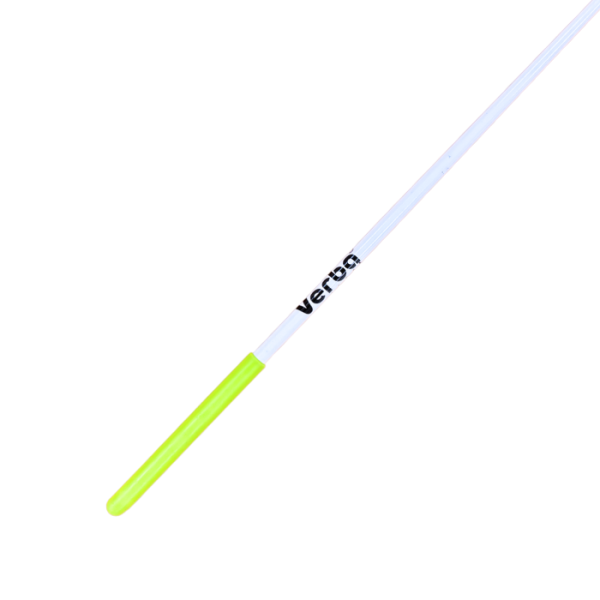 Палочка VERBA Sport (Стеклопластик, 57 см, Белая (лимонная ручка))