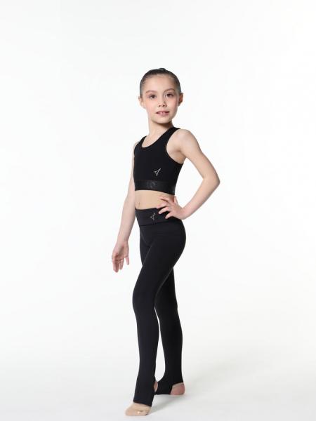 SOLO Легинсы с вырезом под пятку "Эластик"