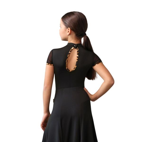 GRAND PRIX Купальник короткий рукав BONITA KERRY кокетка стойка BTL71xx 