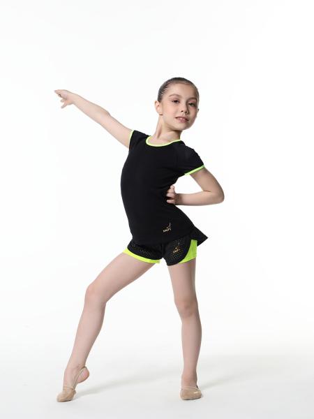 SOLO Футболка с кантами и вставками из сетки