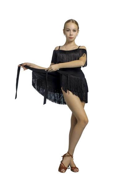 GRAND PRIX Юбка детская латино Bounce Beat Krissa BBS510x