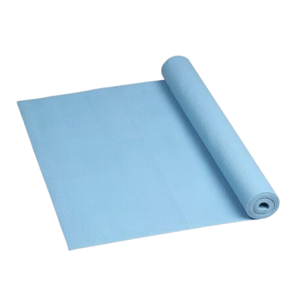 Коврик для йоги/фитнеса Индиго(Россия) 173*61 YG03 в чехле (Голубой)
