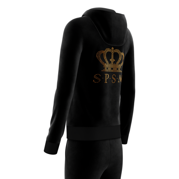 SPSM Костюм велюровый черный