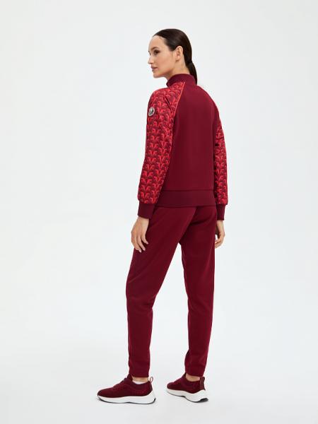 Костюм спортивный женский (бордовый/бордовый) W05310V-RR232 