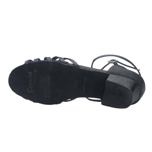 Туфли бальные женские BR13056S MARINA  (10M, BLK)