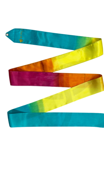 Лента 5 м CHACOTT 301500 0091-98 (FIG, Вискоза, 763. Yellow, Градиентная)