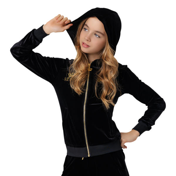 SPSM Костюм велюровый черный