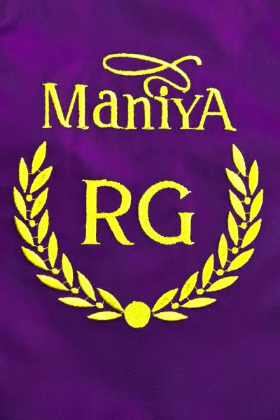 Чехол для мяча 307 RG Maniya Вариант (п/э, Баклажан)