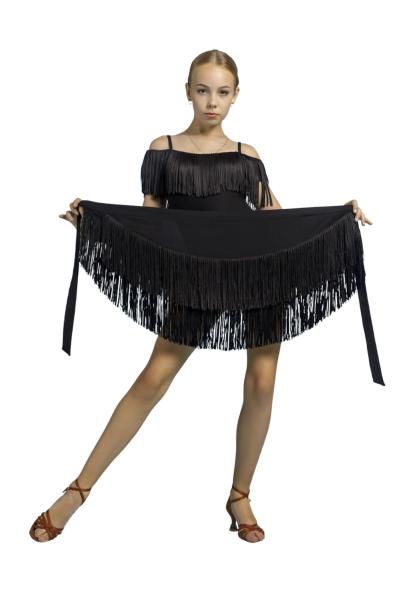 GRAND PRIX Юбка детская латино Bounce Beat Krissa BBS510x